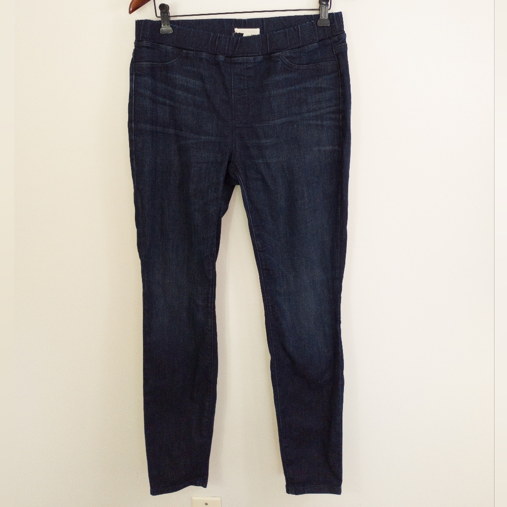 Eileen Fisher Organic Cotton Stretch Pull On Jeggings Size Small